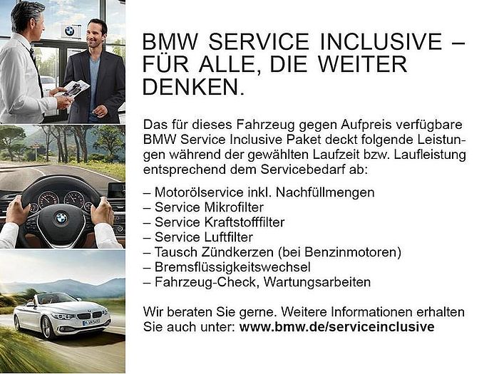 1000BMW Leistungen BMW & MINI Service Inclusive
