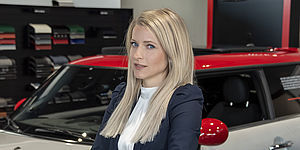Lena Spiske - Verkaufsberaterin MINI Exklusiv -Standort Bayreuth Lena Spiske - Verkaufsberaterin MINI Exklusiv -Standort Bayreuth