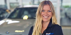 Tia-Marie Mücke - Fuhrparkmanagerin Tia-Marie Mücke - Fuhrparkmanagerin Rhein Rent